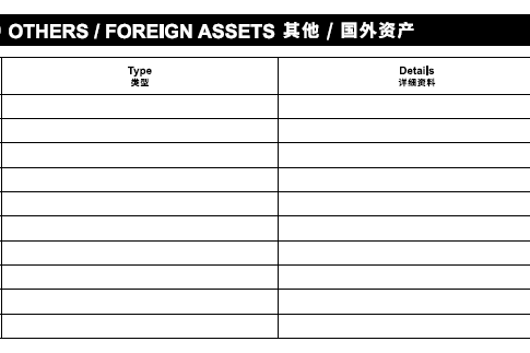 Asset Information Booklet