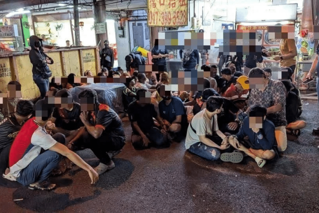 旧巴生路非法移民
