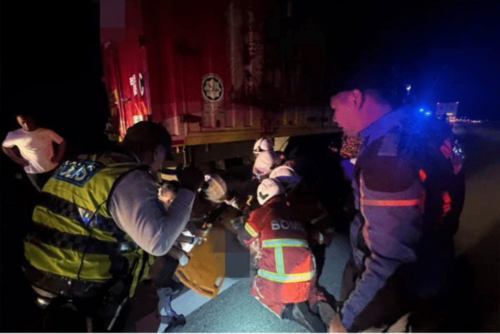 南北大道致命车祸