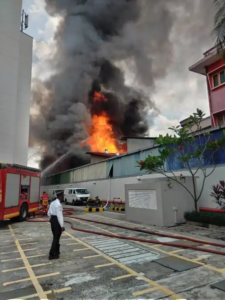 Sea Park家具厂大火