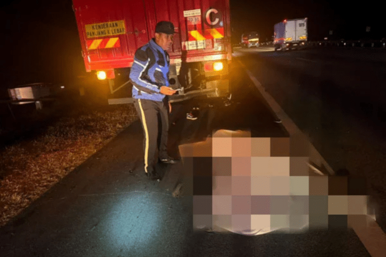 南北大道致命车祸再敲警钟 摩哆撞抛锚罗厘酿双亡
